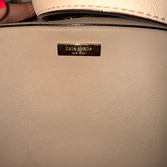 Kate Spade Newbury Lane Cammie crossbody nude purse Saffiano leather dust bag - Picture 4 of 16